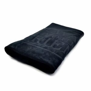 MICROFIBER PET TOWEL BLACK 120X60CM